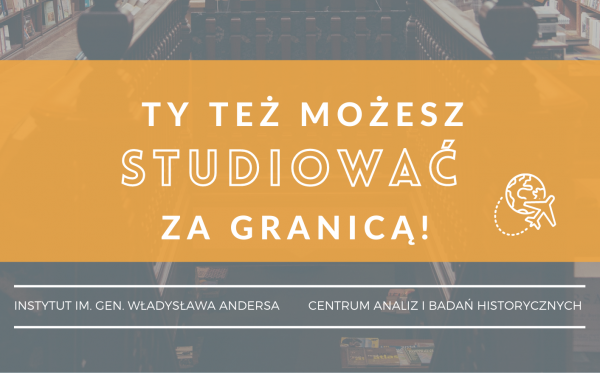 Ty też możesz studiować za granicą!