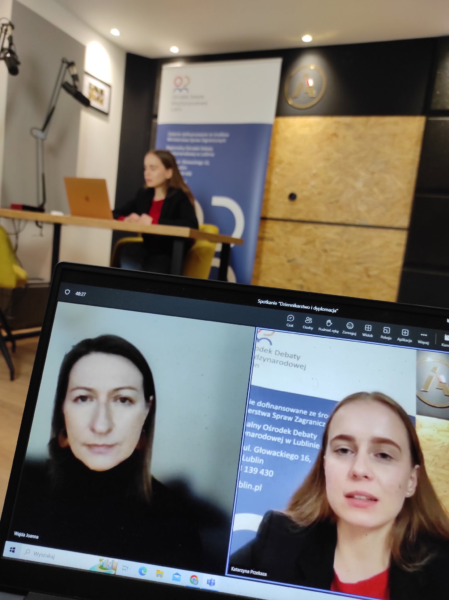 Spotkanie „Dziennikarstwo i dyplomacja’’